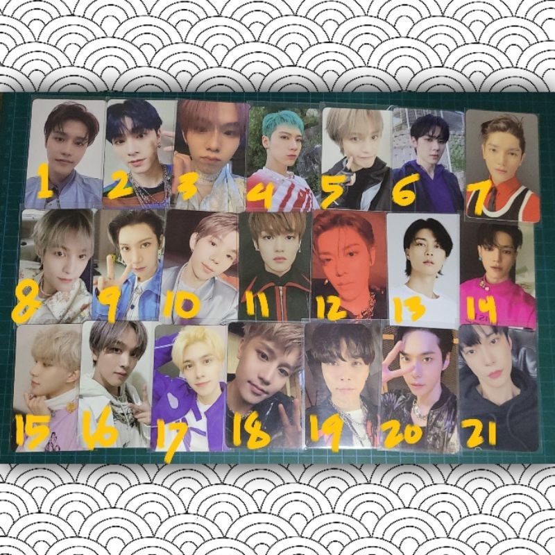 [COD] PHOTOCARD OFFICIAL NCT DREAM NCT 127 WAYV UNIVERSE FAVORITE RESONANCE DEPARTURE ARRIVAL NCIT S