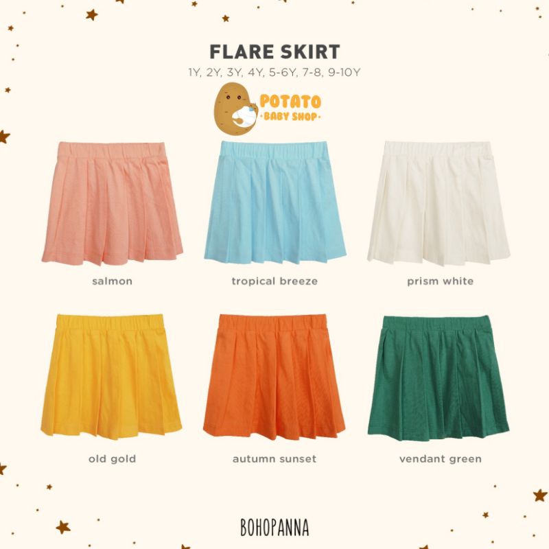 Boho Panna - Flare Skirt - Bohobaby Bohopanna