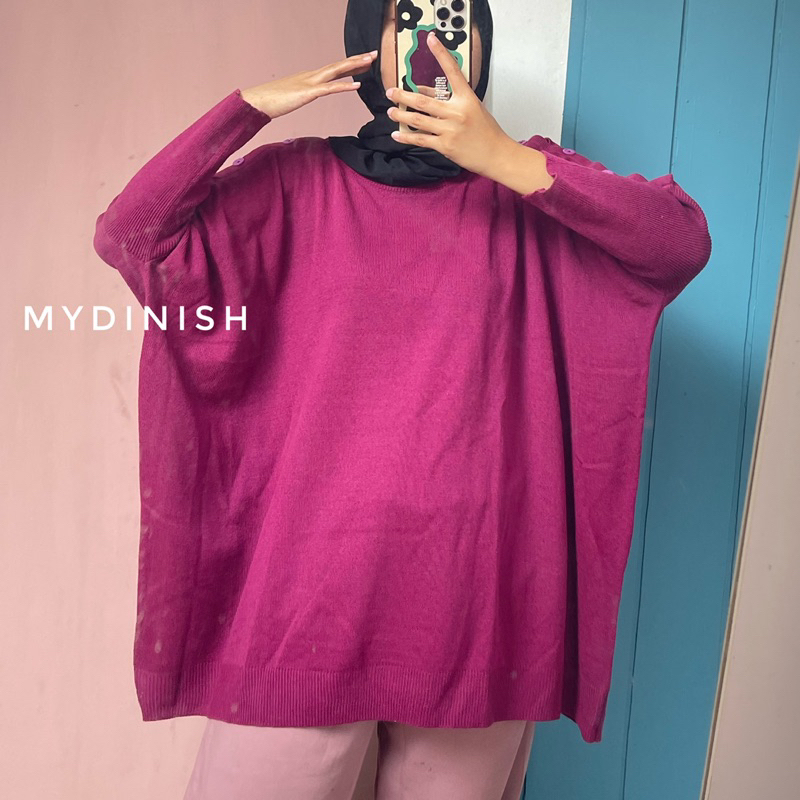 Dhea Batwing Bigsize - Atasan Blouse Wanita Terbaru