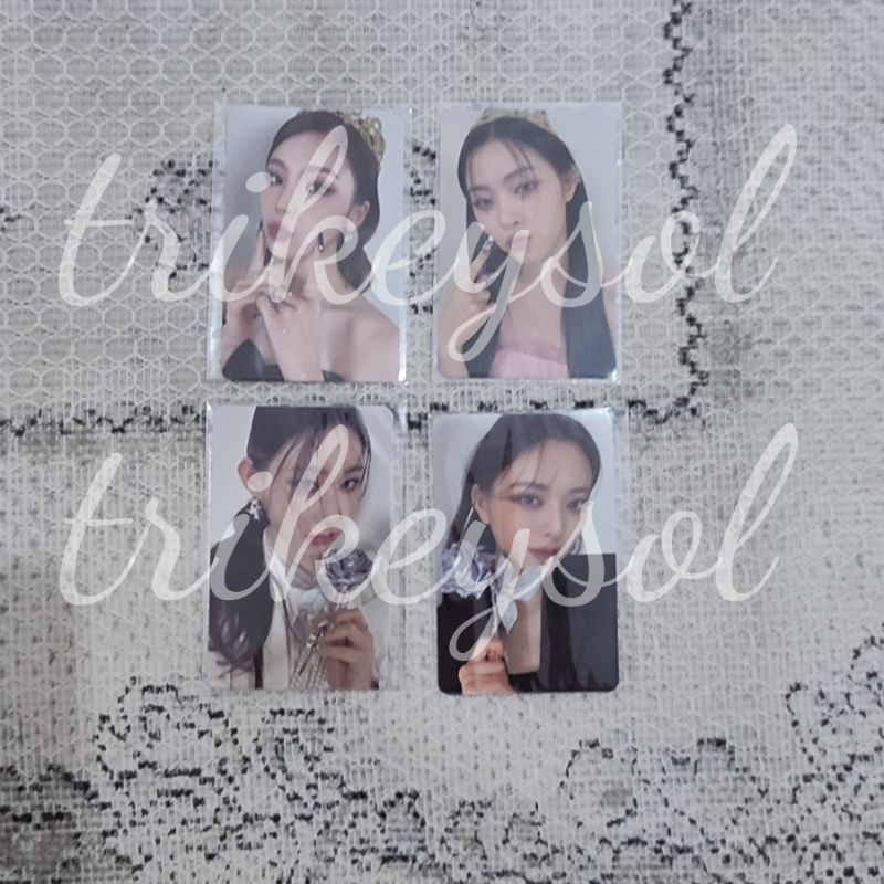 [OFFICIAL] Photocard PC TC Yeji Ryujin Tuspi Tusuk Pipi Pout Chaeryeong Yuna Bunga ITZY (Checkmate /