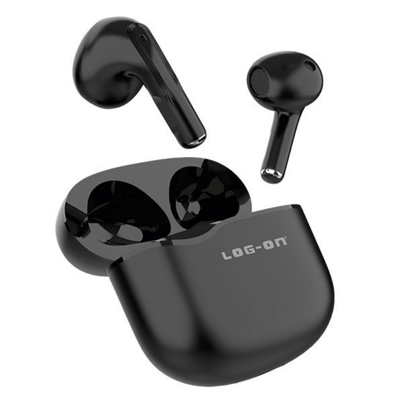 Headset Bluetooth L08 LOG-ON 5.1 Onbuds Wireless Earphones Smart Touch