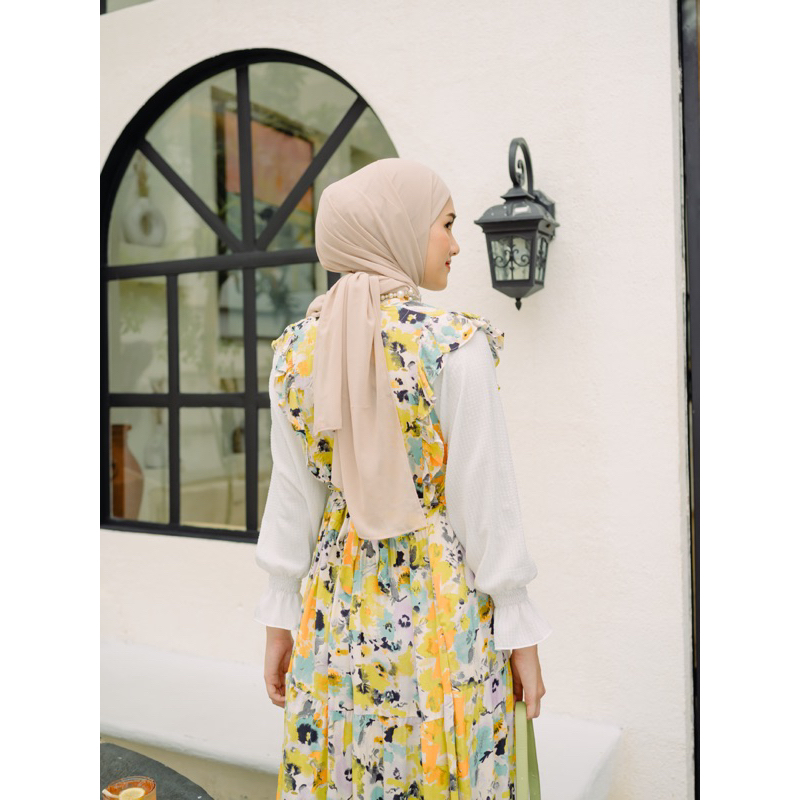 RANIA DRESS BY RAKHISA gamis lebaran dress bukber dress vintage