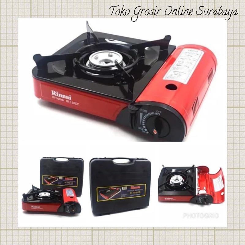 Kompor Gas Portable Rinnai 150cc