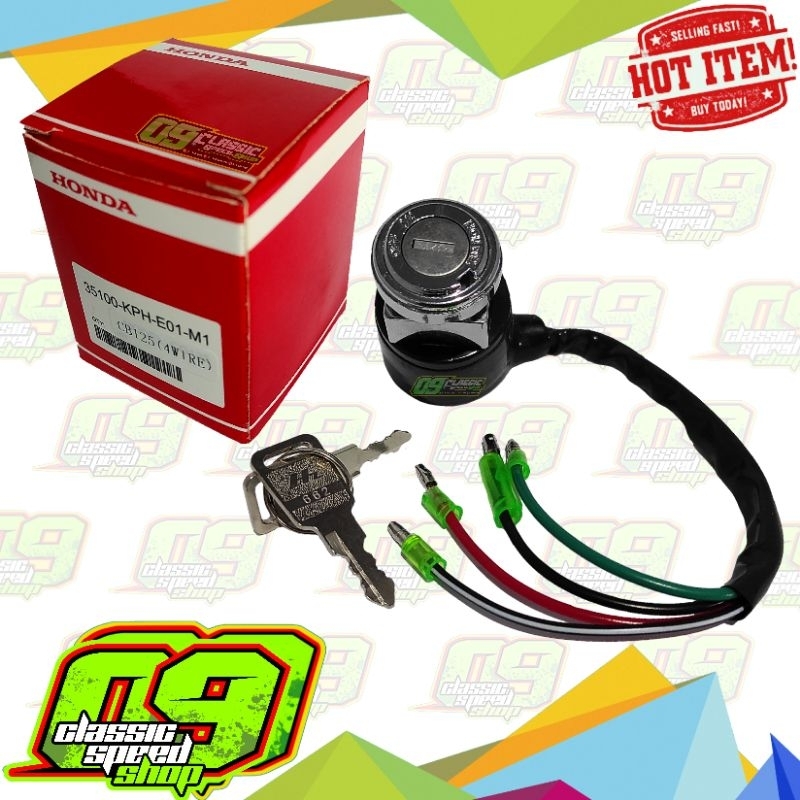 kunci kontak HONDA CG CB 100 125 cb100 import AHM