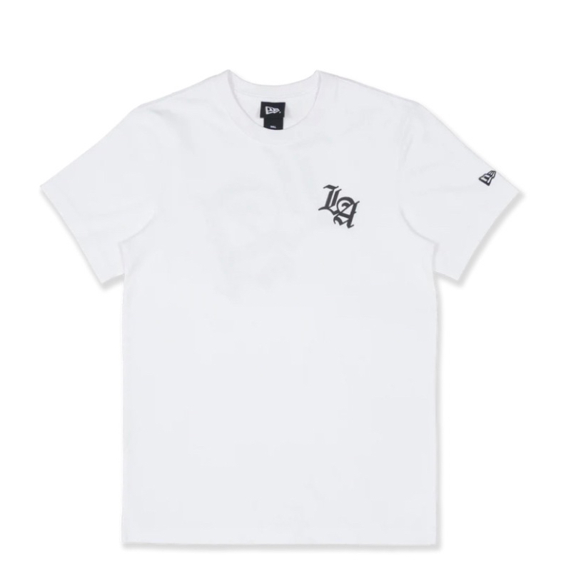 t shirt newera ss tee ny la white original