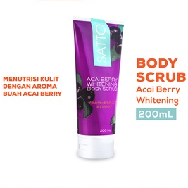 Satto Acai Berry Whitening Body Scrub 200ml