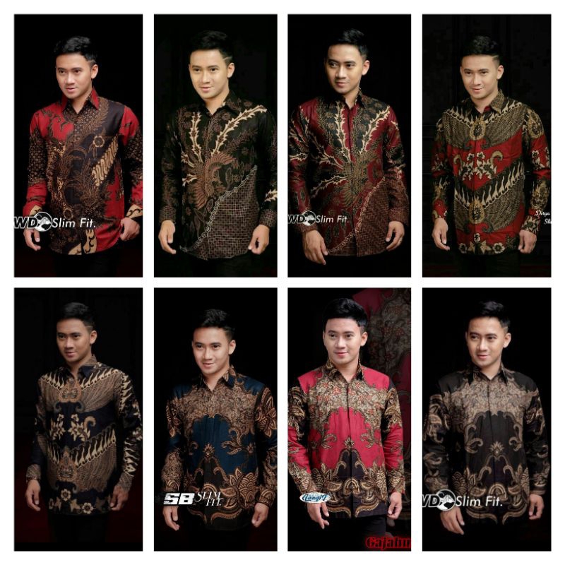 Baju Batik Pria Gus Azmi Syubbanul Muslimin Batik Katun Halus Hadroh Azzahir Hilwa Ala Santri Modern