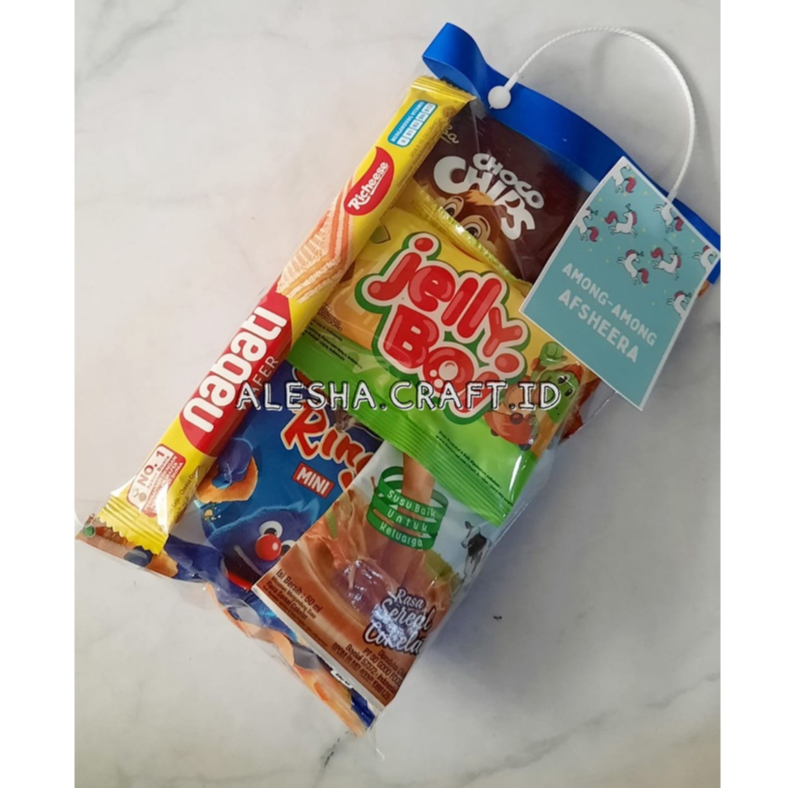 SNACK ULANG TAHUN ANAK MURAH/BINGKISAN ULANG TAHUN ANAK/PAKET ULTAH ANAK FREE KARTU