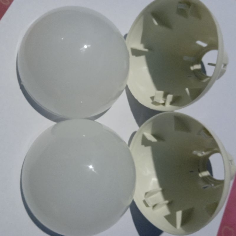 casing lampu led fiber 9 w diameter 7cm