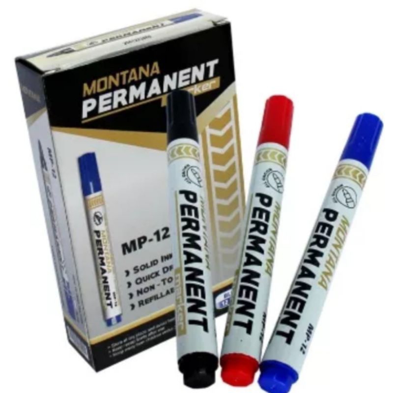 

COD 1 PCS Spidol Montana MP-12 Permanent