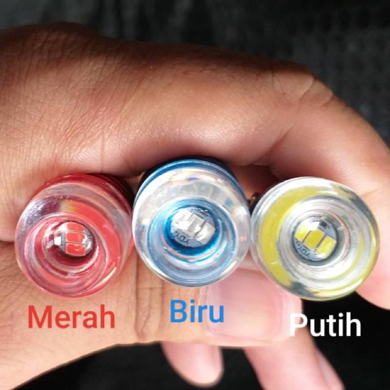 Bohlam Stop Bayonet 3 Titik Led Smd Flash kedip LAMPU STOP