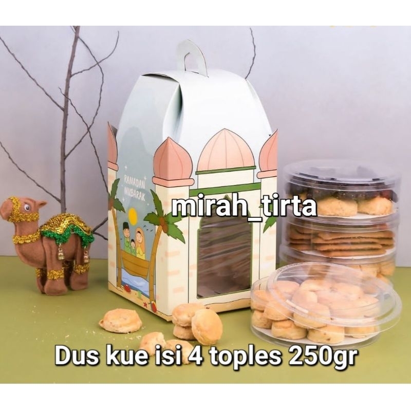 

❤LEBARAN❤Dus kue kering Lebaran 250gr isi 4 . Dos kue lebaran. dos kue kering lebaran 250 gr . dus hampers lebaran . hamper lebaran idul fitri. dus kue idul fitri