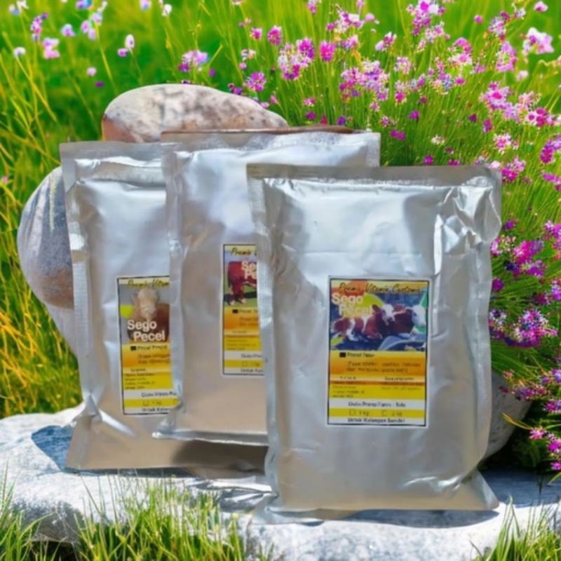 SEGO PECEL PREMIX (TELOR,TAHU TEMPE, EMPAL).