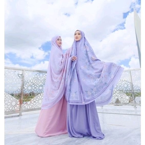 READY ❗❗ MUKENA AMEENA - MUKENA AMEENA BY COVERME ID - AMEENA - MUKENA SUTRA - MUKENA PRINTING - EID