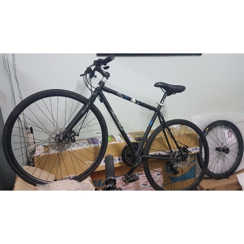 Road Bike RedHook Frameset Fork black Rangka Sepeda Balap size 48