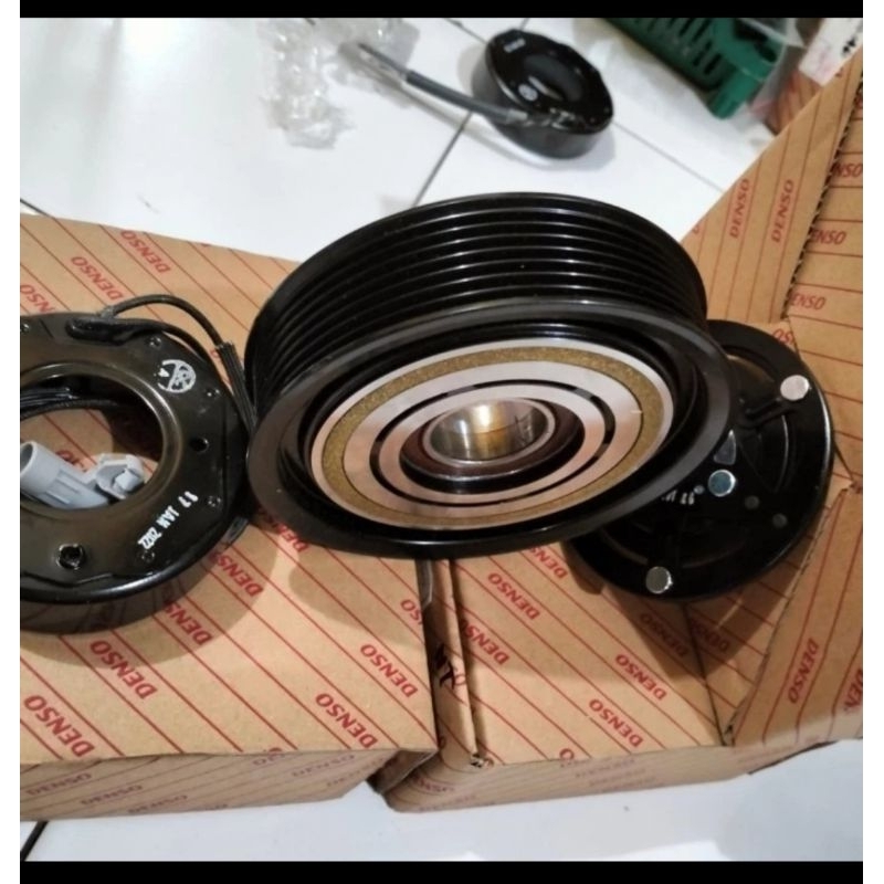 puly pully puley pulley kompresor kompressor AC Innova singel