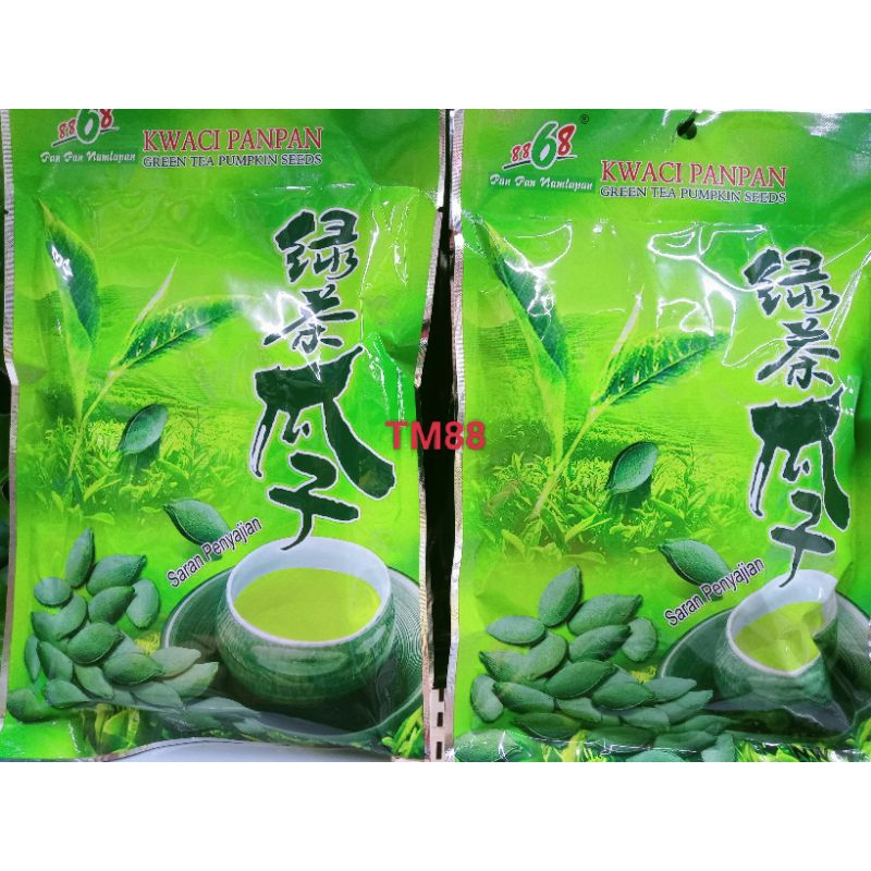 

KWACI PANPAN/GREEN TEA PUMPKIN SEEDS 208 gram