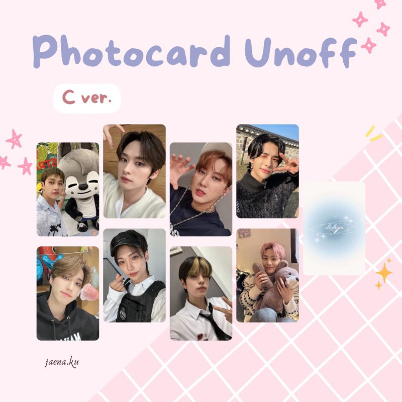 [STRAY KIDS] PHOTOCARD SELCA #2 STRAY KIDS UNOFFICIAL