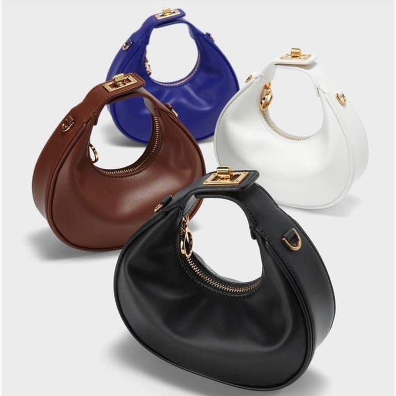 Tas Wanita CK Mini Crescent Hobo Bag - 5019#