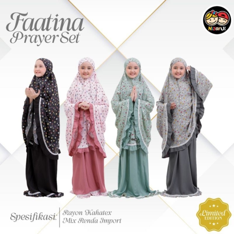 Faatina Prayer Set motif 2 by Nizaru Project