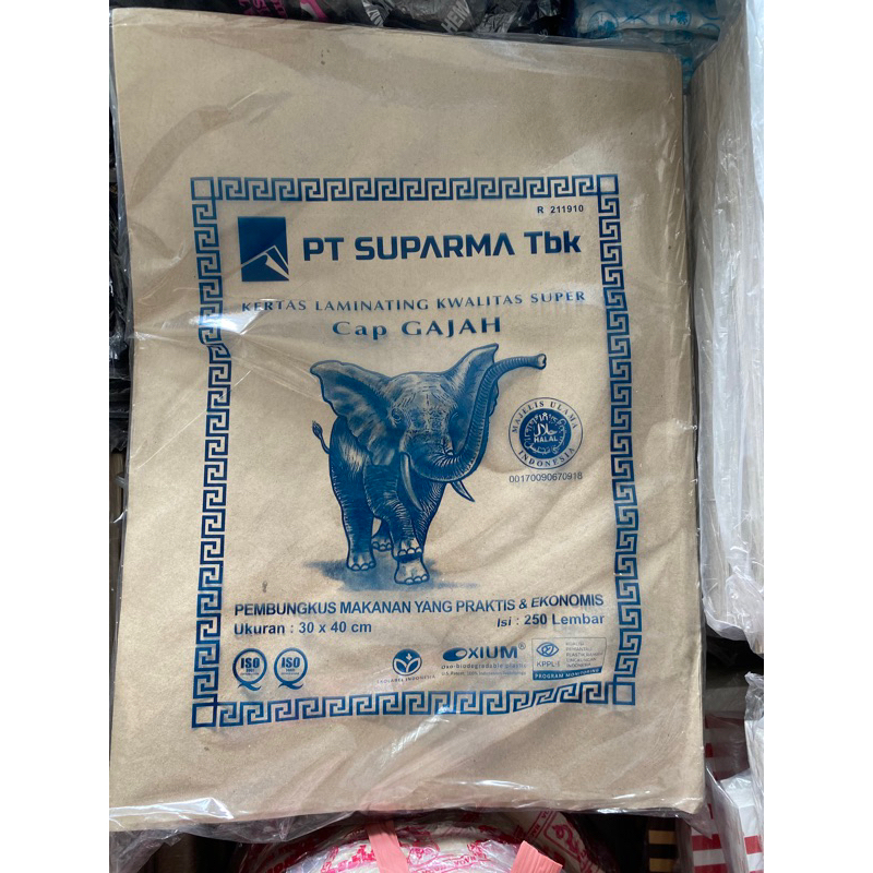 

Kertas Nasi merk Gajah