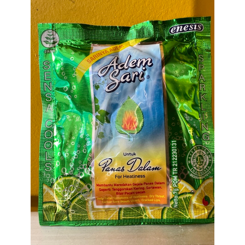 

Minuman Serbuk Adem Sari Sachet