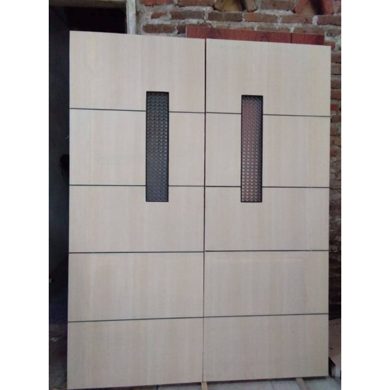 Pintu Minimalis Modern | Pintu Utama Kupu Tarung | Pintu Bukaan Dua