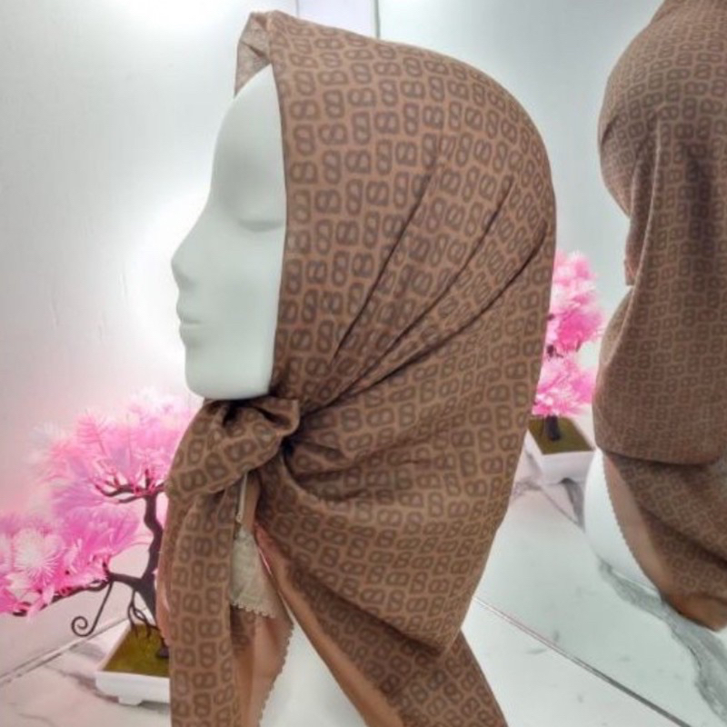 Preloved Tapis Voal Rust By Buttonscarves