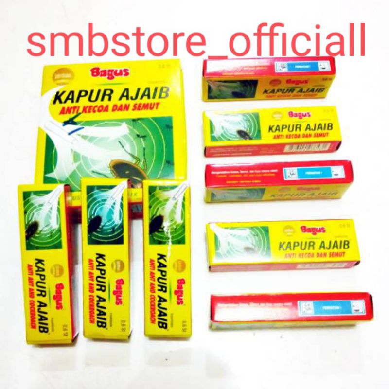 KAPUR BAGUS MURAH/KAPUR AJAIB MURAH ISI 6PCS