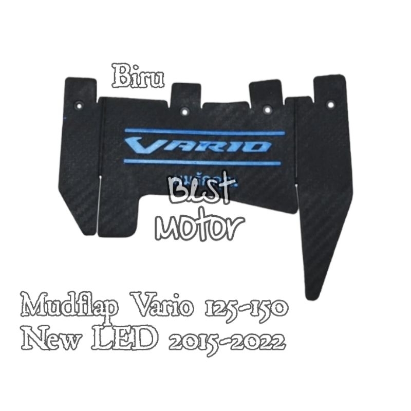 Mudflap Vario 125-150 Techno-New LED esp Mud flap Karet penahan lumpur vario