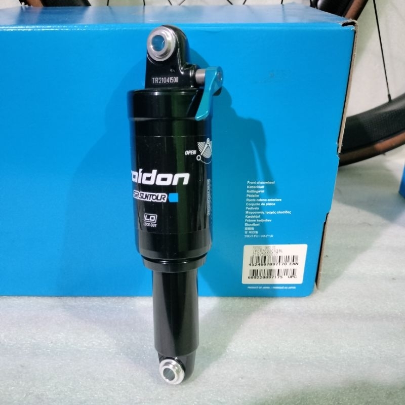 Rear Shock SR Suntour Raidon Air 190 mm LO Lock Out Sepeda Gunung MTB