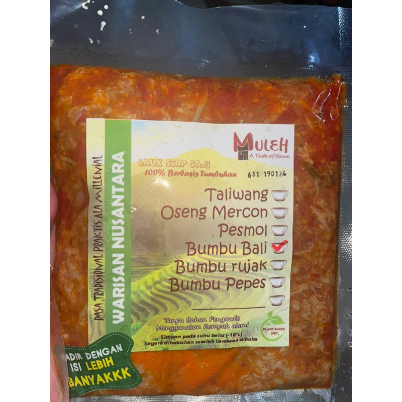 

AYAM SUWIR BUMBU BALI VEGETARIAN BY MULEH