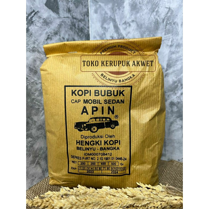 

Kopi Cap Sedan Bangka 500GR [TOKO KERUPUK AKWET ]