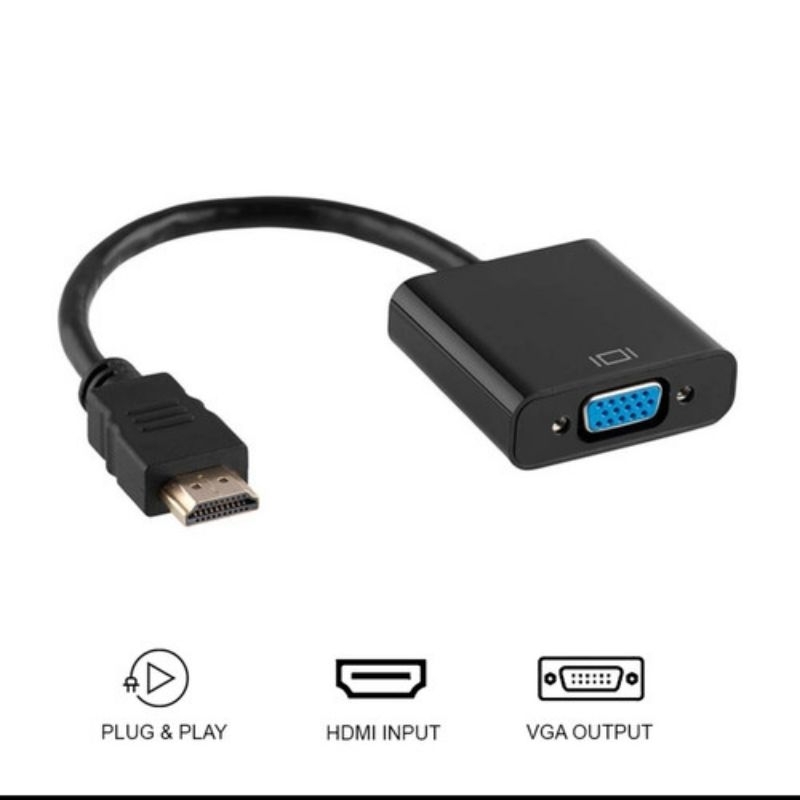 CONVERTER HDMI TO VGA / HDMI IN VGA OUT