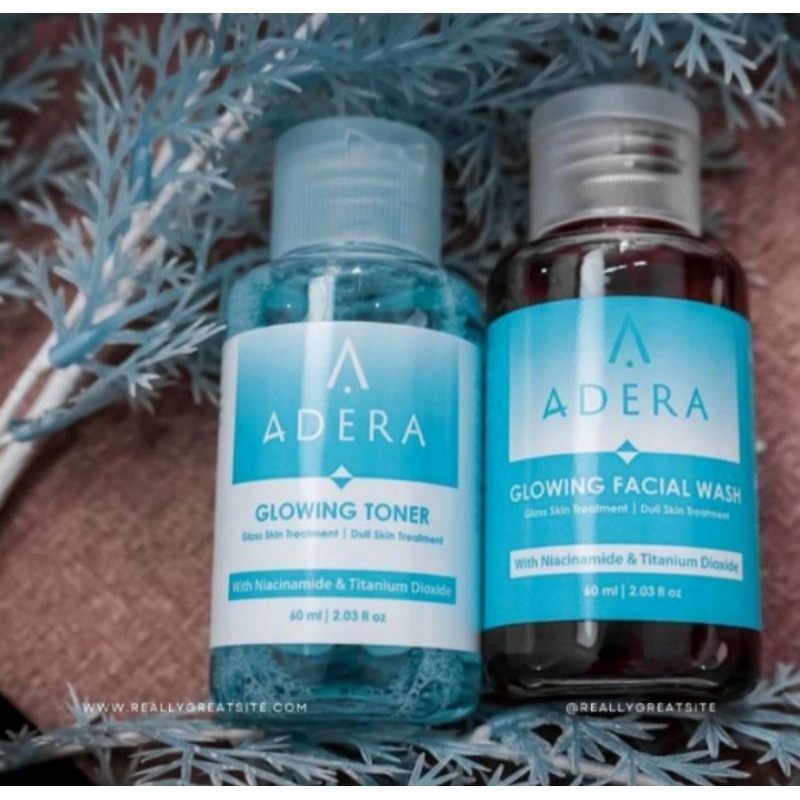 TERBARU TOWNER + FACIAL WASH ADERA GLOWING