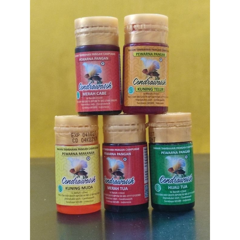 

Pewarna Makanan Cendrawasih - 15ml