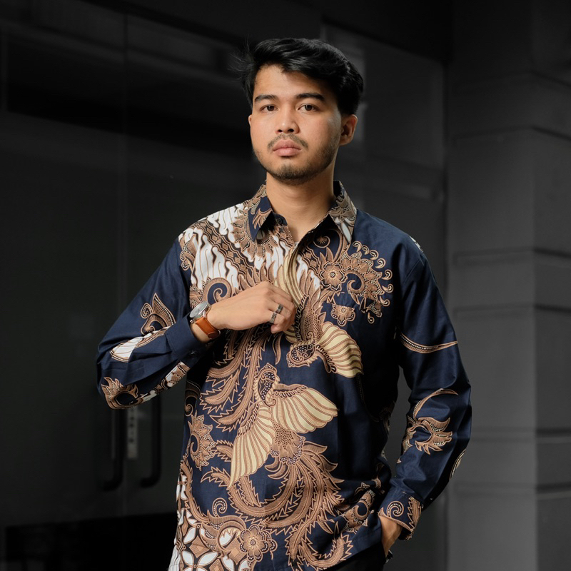 Batik Ayman - AMERTA | Kemeja Batik Pria Katun Solo Halus