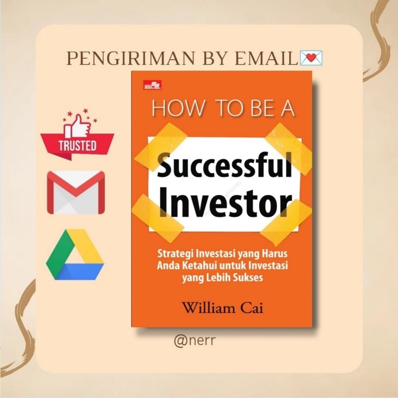 

[] How To Be A Successful Investor - William Cai