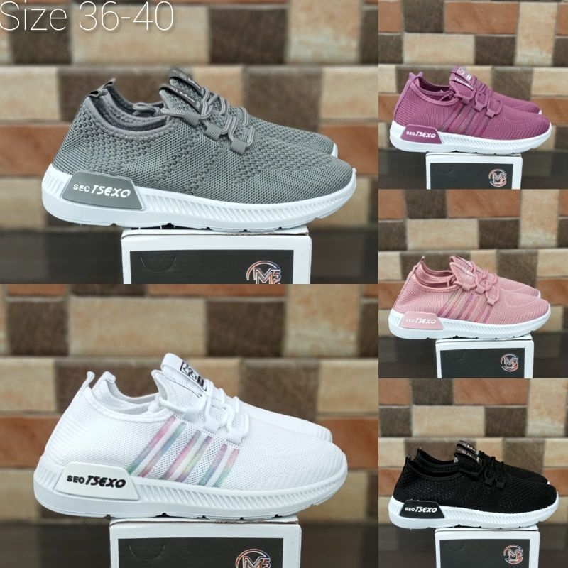 FASHION SLIP ON ORIGINAL - Sepatu Wanita Import Seo TSEXO, Sneakers Fashion Women Impor sa005 Collec