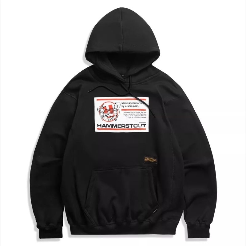 HOODIE HAMMERSTOUT MADE BLACK