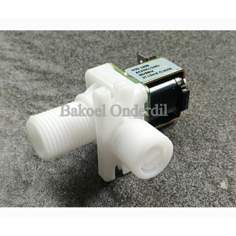 SELENOID AIR TEKUK DOBEL DRAT 20MM AC220V