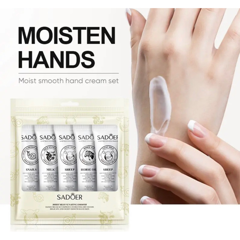 SADOER MILK HAND CREAM 5 in 1