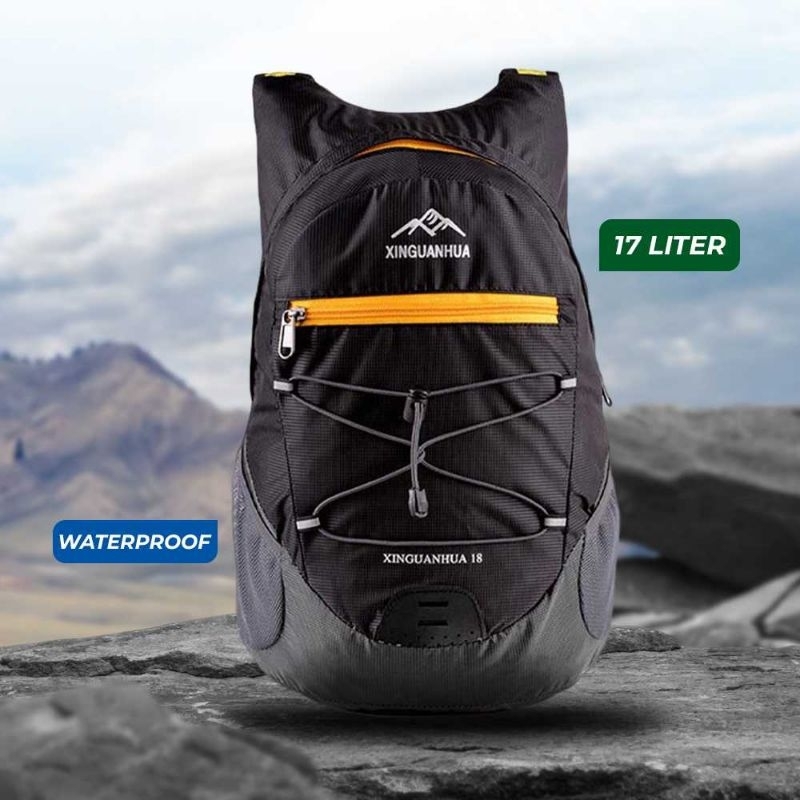 Tas Ransel Gunung Lipat Waterproof Anti Air 17L