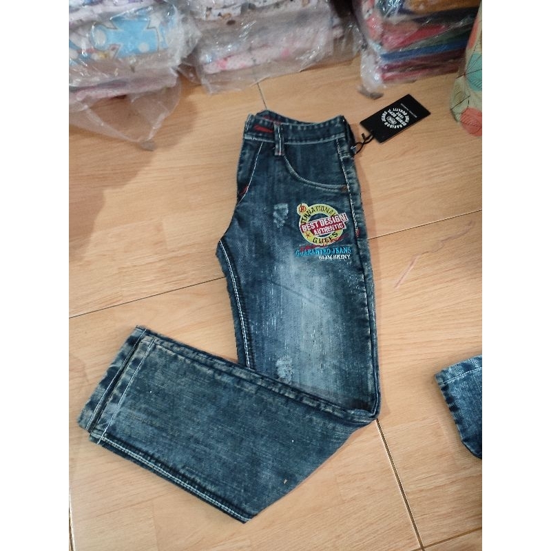 Celana panjang jeans anak 10 -12 tahun