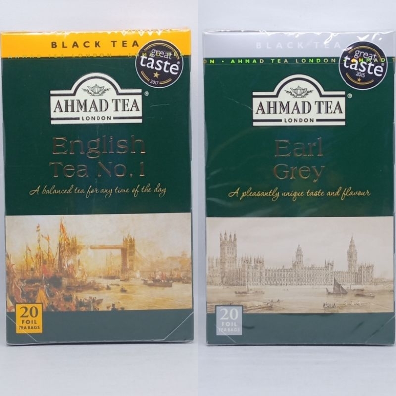 

Teh Ahmad Black Tea Ahmad Tea English atau Earl Grey Tea Import Teh Ahmad London Inggris