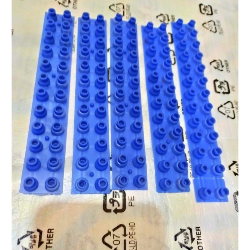 satu set karet tuts keyboard korg pa50