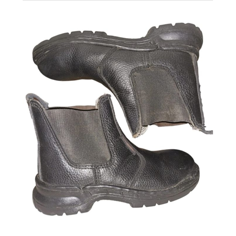 Sepatu kerja proyek industri safety boots second branded Krisbow size 38