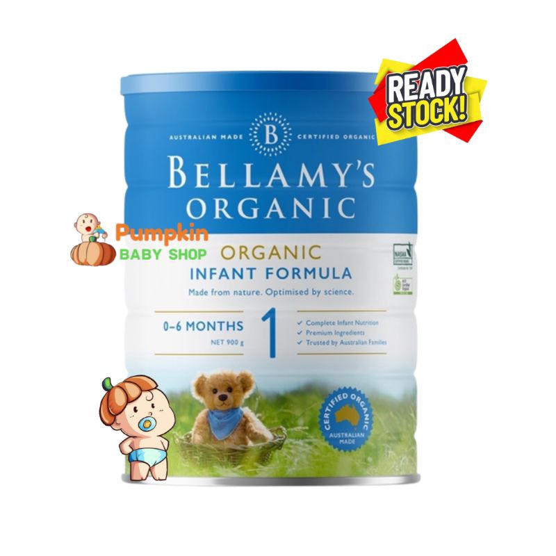 Bellamy's Organic Susu Formula Step 1 2 3 4 Susu Bayi / Anak Bellamys