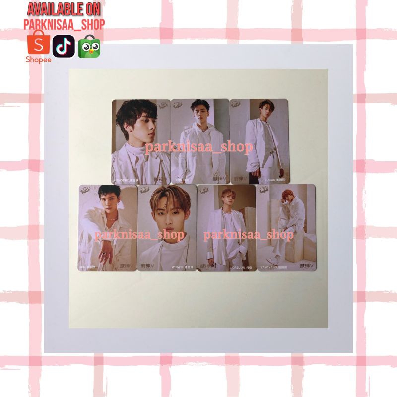 photocard PC rare hd benefit yescard magazine hongkong nct wayv love talk ten yangyang lucas kun xia