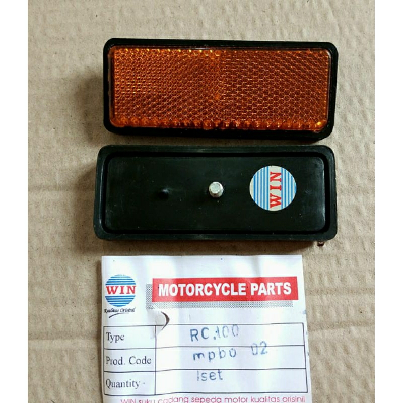 mata kucing slebor depan Kanan kiri Suzuki rc crystal merk win